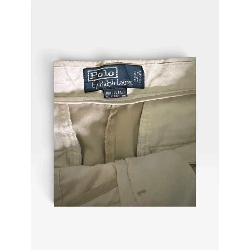 Vintage 90s Polo Ralph Lauren Suffield Pants Men's 30/30 (Fits Big Boys / Teens)